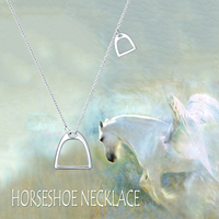 Bijoux de cheval porte-bonheur pour femmes, collier Simple et minimaliste en argent Sterling 925, porte-bonheur