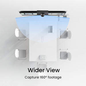 Webcam hội nghị toàn cảnh 180 ° với micrô, cắm và phát 1080p cho các cuộc gọi video đắm chìm trong phòng trò chuyện & văn phòng tại nhà - Product Image 3