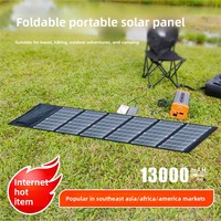 Chargeur solaire pliable pour téléphone portable 30W/40W/50W, panneau solaire ETFE, kit de charge pliable