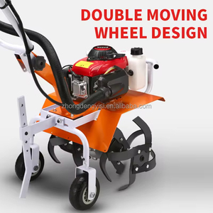 Agricultural Multi-functional Gasoline Hand-Held <b>Cultivated</b> Land Loosening Rust Removal Machine Rotary Tiller Micro-Tiller - Product Image 4