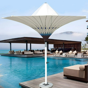<span class=keywords><strong>Parasol</strong></span> Tulipe <span class=keywords><strong>Électrique</strong></span> Anti-UV Léger et Étanche avec LED pour Jardin, Piscine, Villa et Mobilier d'<span class=keywords><strong>Extérieur</strong></span> - Product Image 1