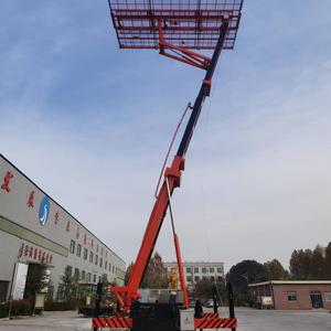 Manufacturer Direct Crawler Chassis Inverted Ceiling Work Platform Hydraulic Raise System <b>for</b> Warehouse Roofing - Product Image 4
