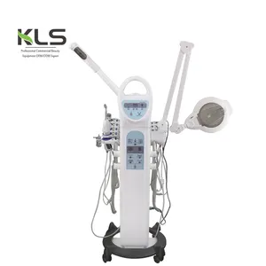best sellers 2021 facial steamer and magnifying lamp trolley for beauty machine galvanic facial machine