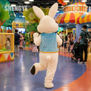 Costume da Mascotte Coniglio in Peluche EVA Personalizzato Shengye, per Eventi Promozionali, Unisex per Adulti - Product Image 3