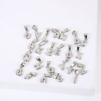 Puffy Alphabet Charms | 18K PVD Gold Plated Stainless Steel Charm A-Z Mini Bubble Initial Letter Pendants for DIY Jewelry Making