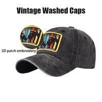 Gorra de Béisbol Ajustable de Lona Lavada con Efecto Desgastado, Fabricada en Fábrica, Apta para Hombres y Mujeres, para Uso Casual y Deportivo