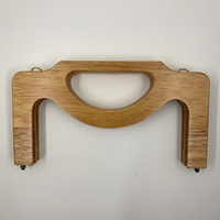 Must-Have DIY Handmade Bags Wood Mouth Gold Clip Frame Améliore l'effet 3D