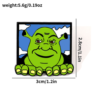 Shrek Brosche Kollektion Dekorationsmodell Spielzeug für Kunsthandwerk und Dekoration - Product Image 5