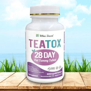   Teatox Tablet 28 Dagen Platte Buik Tablet OEM Detox Kruiden <span class=keywords><strong>Fit</strong></span> Tablet Op Maat Natuurlijke Slanke Pillen voor een Grote Buik - Product Image 2