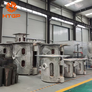 500kg 350kw Lò Nung gang nóng chảy 1 tấn 3t Tần số trung gian cảm ứng thép không gỉ luyện kim loại thiết bị đúc - Product Image 1