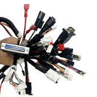 Arnés de Cableado Electrónico Multiconector Personalizado, 32 Núcleos, Cobre Puro, PVC, 350 mm, Plug and Play, OEM, ODM, Cable para ECU Automotriz e Industrial
