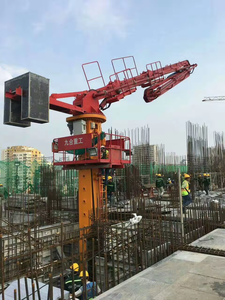 JIUHE 33m Floor Climbing Hydraulic <b>Concrete</b> Placing Boom Floor Jack-up Type <b>Concrete</b> Hydraulic Placing Boom - Product Image 5