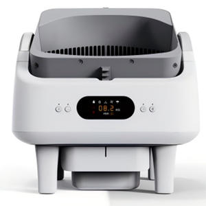 Litière automatique intelligente pour chat, directement de l'usine OEM, excellente sécurité, utilisation multi-chats, toilettes faciles à nettoyer, en plastique - Product Image 1