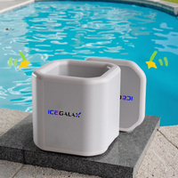 Baignoire Gonflable Portable à Prix d'Usine avec Technologie Drop Stitch, 1 Personne, Quatre Saisons, Bain de Glace Extérieur et Intérieur pour Adultes, Idéale pour le Sport RCY
