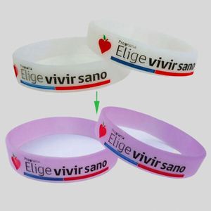 Pulsera Deportiva de Silicona Personalizada, Económica, Sensible a los Rayos UV, con Cambio de Color y Logotipo Personalizable - Product Image 5
