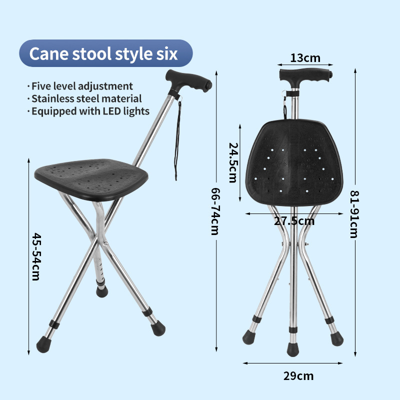 Cane stoolstyle six