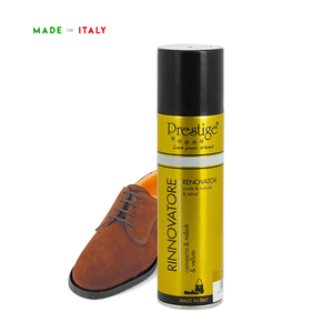 Prestige Rinnovatore Spray per Camoscio, Nabuk e Velluto 250ml Marrone Made in Italy - Product Image 3