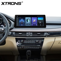 XTRONS Autoradio Linux 12,3 pouces pour BMW X5 F15/X6 F16 Système NBT/EVO Écran 2K Navigation facile via CarPlay sans fil