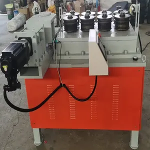 Máquina dobladora de tubos CNC, dobladora automática de tubos de acero inoxidable para invernadero