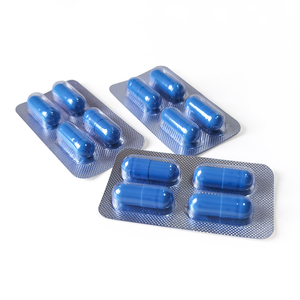 Ashwagandha Maca <b>Herbal</b> <b>Supplements</b> for Men - Custom Blue Blister Capsules OEM ODM | Energy Support Low MOQ - Product Image 1