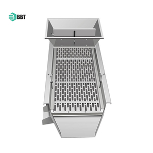 Setaccio Vibrante Industriale Elettrico per Lavorazione Alimentare Separazione di Cereali e Frutta Secca in Acciaio Inossidabile - Product Image 1