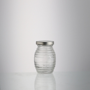 Diseño <span class=keywords><strong>de</strong></span> fábrica precio barato colmena panal forma <span class=keywords><strong>de</strong></span> vidrio <span class=keywords><strong>de</strong></span> 70 ml tarro <span class=keywords><strong>de</strong></span> <span class=keywords><strong>miel</strong></span> con tornillo - Product Image 2