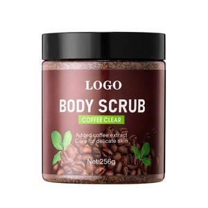 Exfoliante Corporal de Café Orgánico con Logotipo Privado Personalizado OEM, Limpia Profundamente e Ilumina la Piel Delicada - Product Image 1