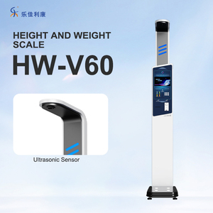 신체 전자 디지털 LCD 디스플레이 스틸 의료/개인 신장 및 체중 측정 스케일 맞춤형 지원 OEM 및 ODM - Product Image 3