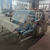 Ligne de production complète Machine de laminage et de découpe automatique de bandage de gaze
