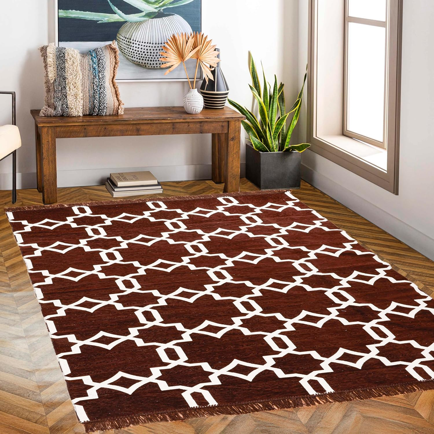 สีน้ำตาลแดงเข้ม