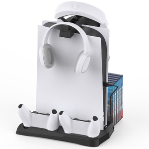 Doppio supporto del caricatore e supporto della ventola di raffreddamento altri accessori per videogiochi per Playstation 5 PS5 Play Station