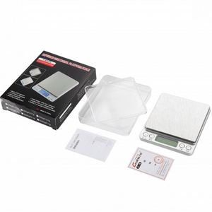 เครื่องชั่งดิจิตอลในครัวแบบพื้นฐาน พร้อมจอ LCD รวมแบตเตอรี่ในตัว ชั่งน้ำหนักได้สูงสุด 11 ปอนด์ - Product Image 5