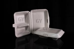 Contenedores de espuma para llevar Cajas de espuma de un solo uso Contenedores de comida Bandejas de espuma desechables Cajas de comida de espuma Cajas de almuerzo Caja de comida rápida - Product Image 4