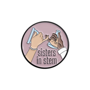 Cadeau de bijoux pour étudiants : Broches en émail, badges de revers, motifs chimie, pharmacien, brin d'ADN, science, structure moléculaire - Product Image 2