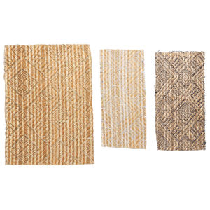 Chaussures italiennes Weston confortables et respirantes pour femmes, tissu en raphia simulé, tissu tissé en polypropylène PP pour sacs, chaussures, chapeaux - Product Image 6