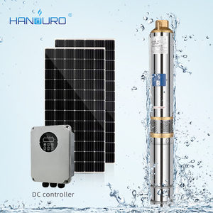 Bomba Sumergible Solar de 72v 750w 95m 3.8m³/h 1hp 3 Pulgadas con Impulsor de Plástico - Product Image 1