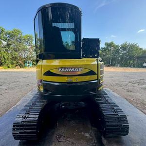 <span class=keywords><strong>Yanmar</strong></span> VIO55 5.5 tonnellate 90% nuovo originale giapponese con EPA CE agricolo a buon mercato usato <span class=keywords><strong>Yanmar</strong></span> 55 escavatore per scavare - Product Image 3