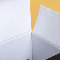 Boîtes de papier ondulé kraft noir de luxe en gros Type de dossier fabriqué sur mesure pour caméra revêtement UV mat stratification gaufrage