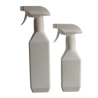 Bouteille pulvérisatrice à gâchette en plastique HDPE de 300 ml et 500 ml pour usine, pulvérisateurs à main