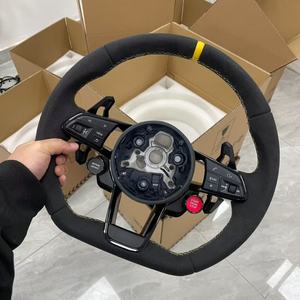 Volante Deportivo Personalizable de Alcántara para Audi A3 A5 A4 <span class=keywords><strong>A6</strong></span> Q5 Q7 A3 Q3 A7 TT S3 S4 S5 S7 RS4 RS5 - Product Image 6