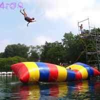 Blob gonflable pour sports nautiques, catapulte aquatique, plateforme de saut gonflable, blob aquatique
