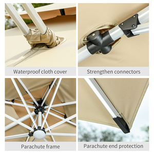 Новый дизайн, уличный зонт для внутреннего дворика - Product Image 4