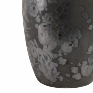 Vase ovale classique en céramique, poterie moderne mouchetée, pour la décoration de salon, chambre à coucher, présentation et mise en valeur. - Product Image 5