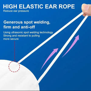 หน้ากาก GB2626กันฝุ่น6ply คาร์บอนแบบแอคทีฟหน้ากากสำหรับวิ่งแบบใช้แล้วทิ้ง KN95วาล์วหายใจ PM2.5 - Product Image 3