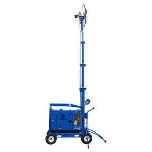 Torre de Iluminación LED Portátil LUDWIG Diesel IP65, Cámara de Vigilancia Móvil para Construcción, Minería y Estadios - Product Image 1