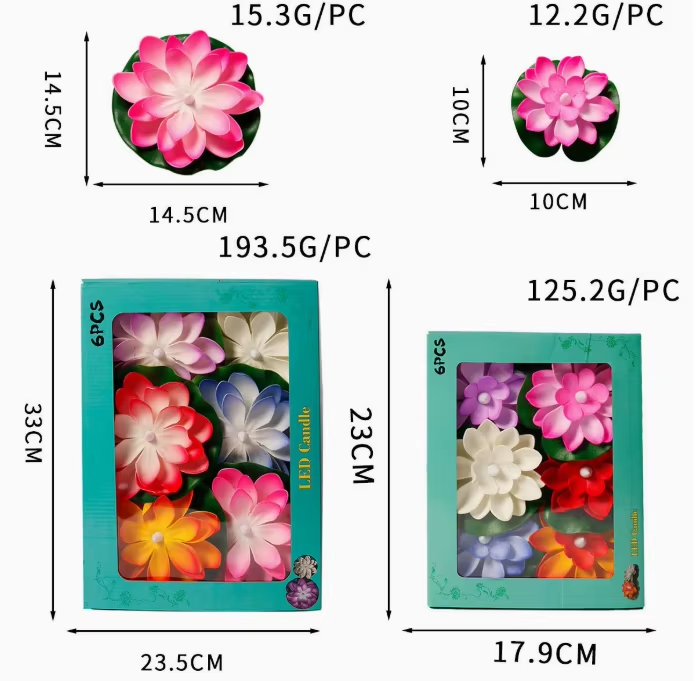 Gran luz amarilla de loto