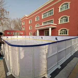 Uhmwpe/एचडीपीई कृत्रिम परिवार के घर के बाहर स्केटिंग आइस लागत प्रभावी रिंक मंजिल