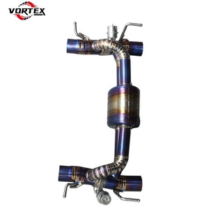 Système d'échappement automobile en alliage de titane haute performance avec soupape Catback pour Ferrari 488 GTB/Spider Racing Sports Valve Control - Product Image 5