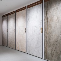 Dalles de porcelaine modernes pour la décoration des murs et sols des hôtels et villas - Résistantes à l'usure et antibactériennes