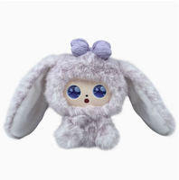 Jopark Sac à dos en peluche pour bébé, Jouet interactif intelligent IA transfrontalier, Modèle Chat porte-bonheur, Compagnon pour enfants, Histoires apaisantes